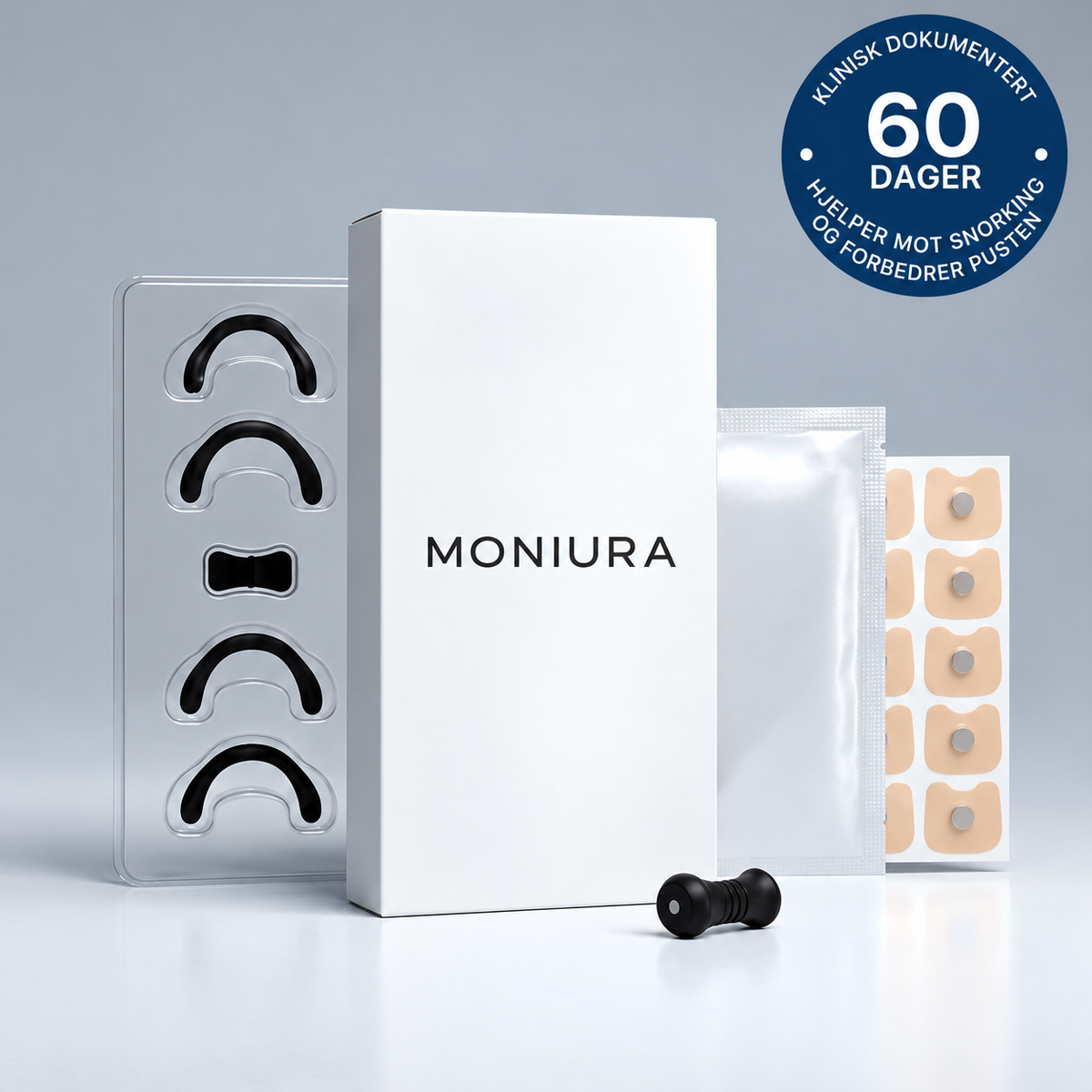 Moniura - Magnetisk Nesestrimler